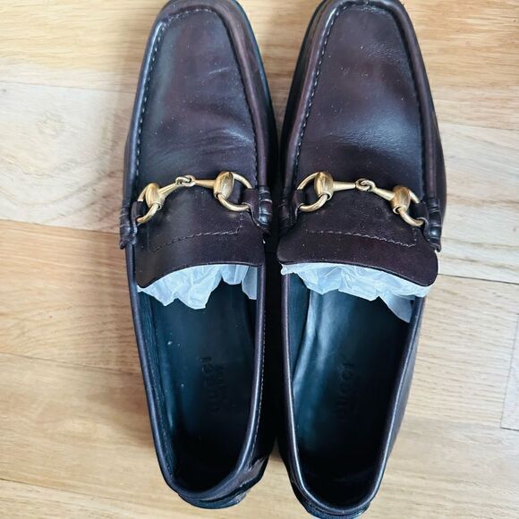 Beautiful Gucci Leather loafer in size 7 - Picture 1 of 9